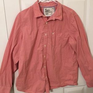 American Eagle Long Sleeve Button Up